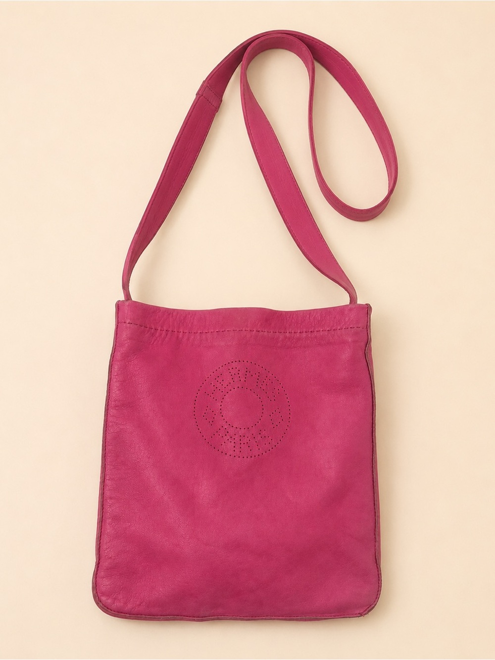 Hermes Milo Clou de Selle Pink Fuchsia Lambskin Crossbody Bag COA - Picture 2 of 16